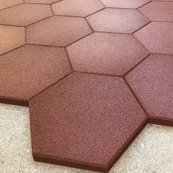 Hexagonal Rubber Tile